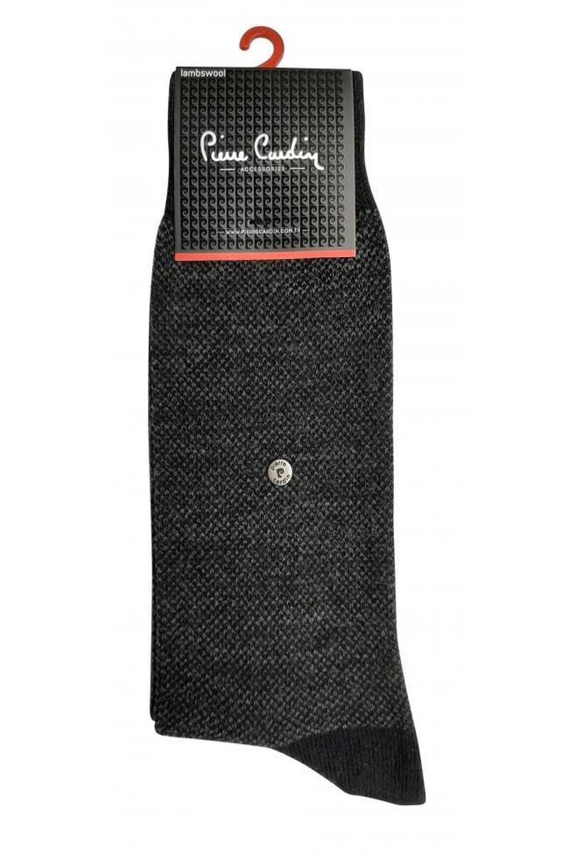 Pierre Cardin 504 Punto Lambswool Erkek Çorap - SİYAH