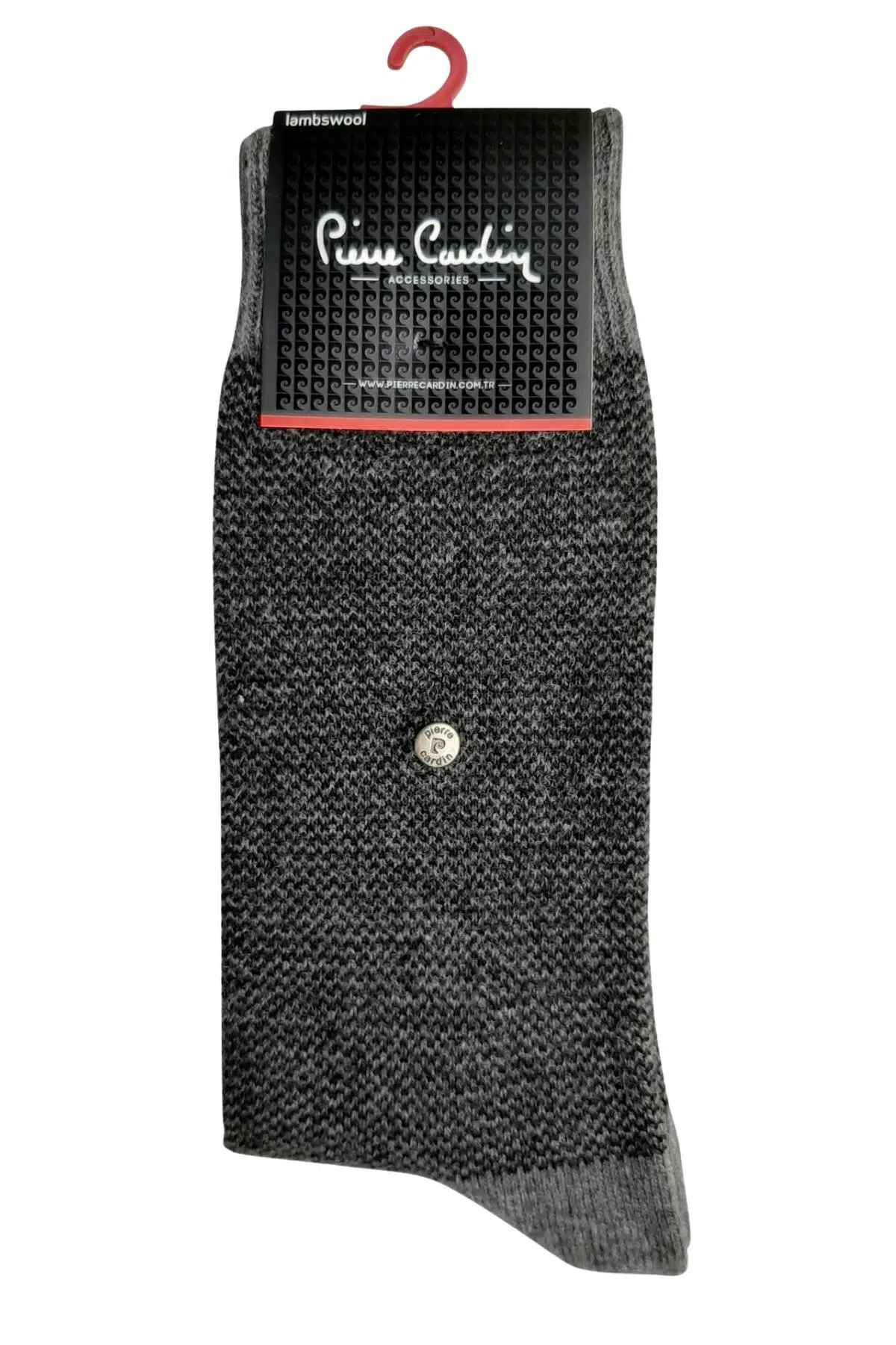 Pierre Cardin 504 Punto Lambswool Erkek Çorap - ANTRASİT