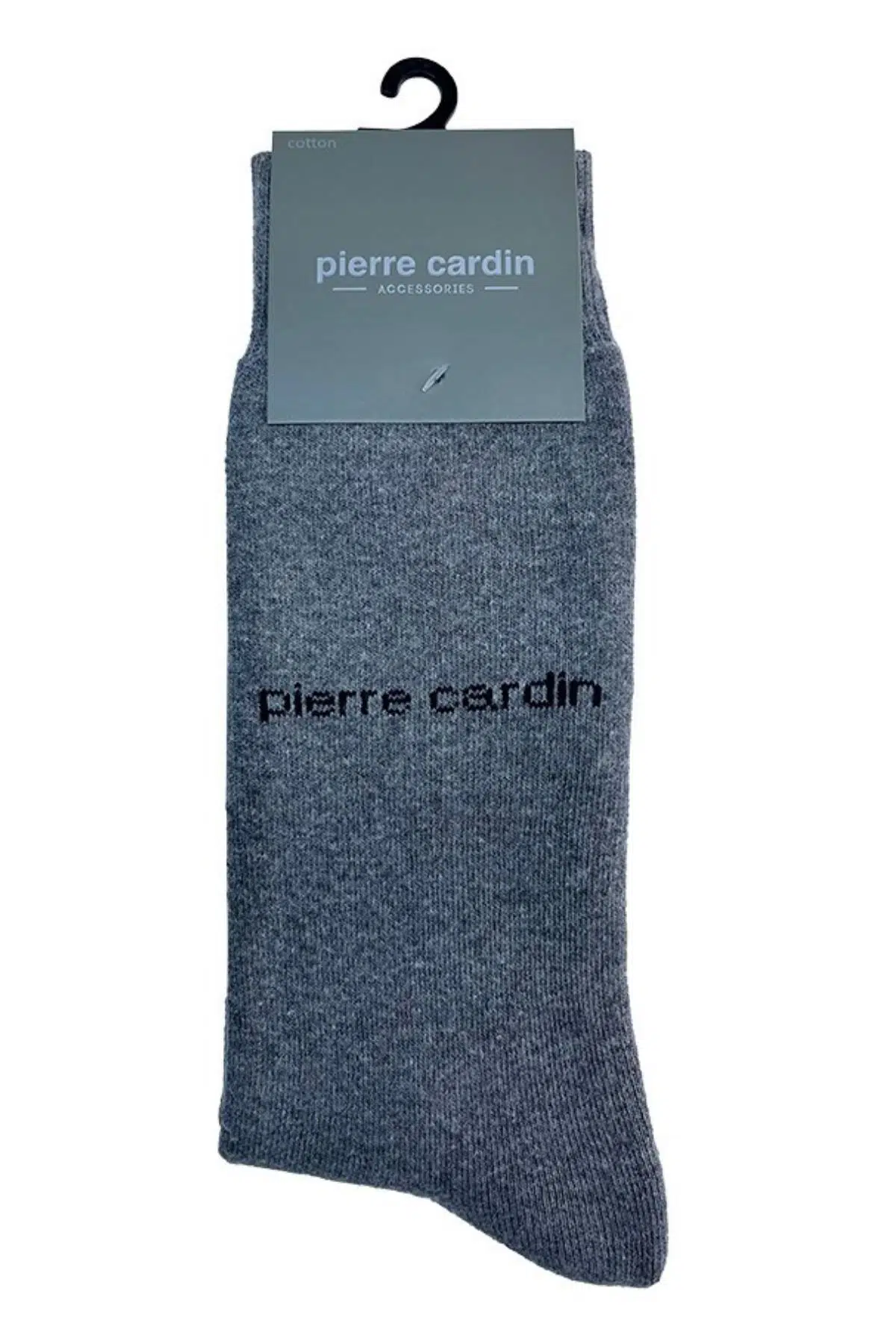 Pierre Cardin 527 Termal Havlu Erkek Çorap - GRİ