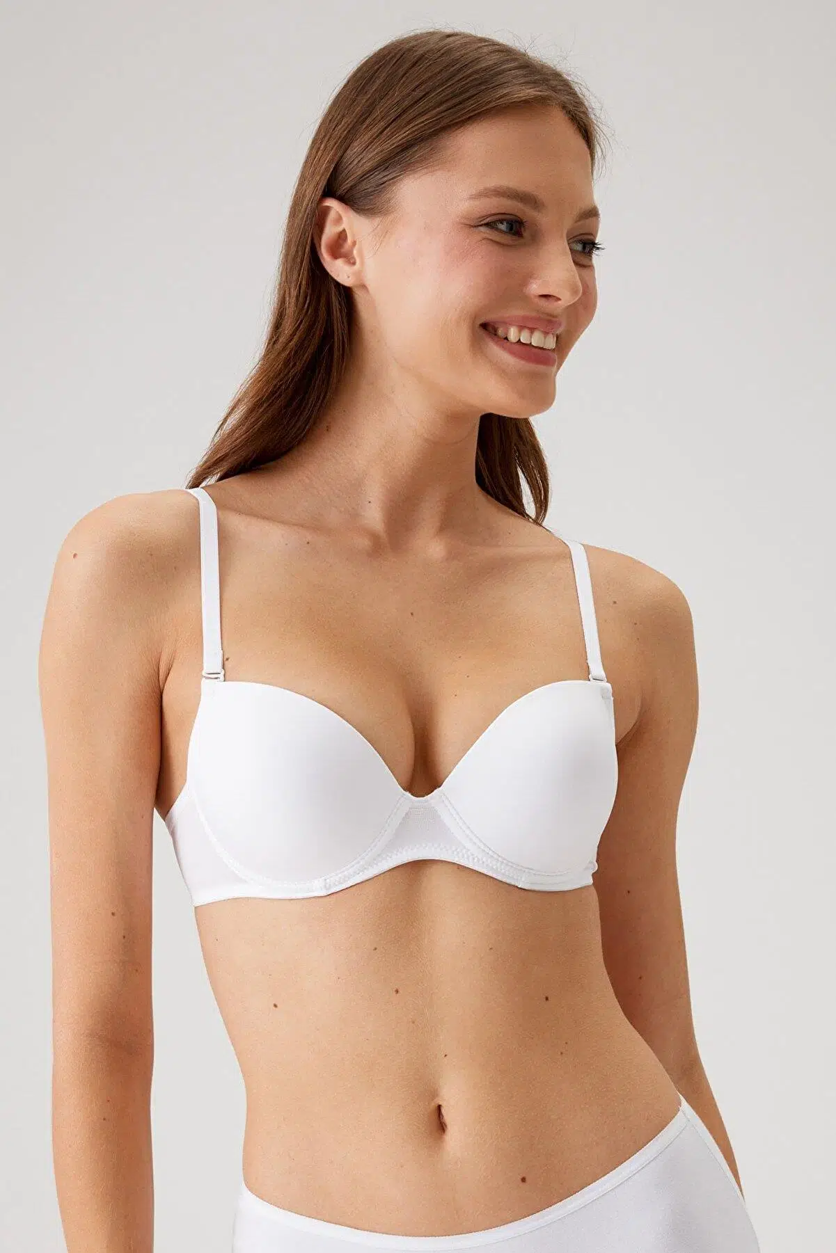 Pierre Cardin 6045 Balenli Destekli Sütyen - BEYAZ