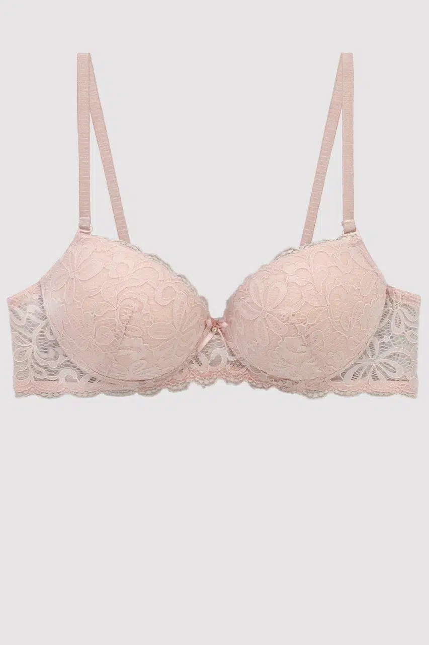 Pierre Cardin 6302 Balenli Desteksiz Tek Sütyen - PUDRA