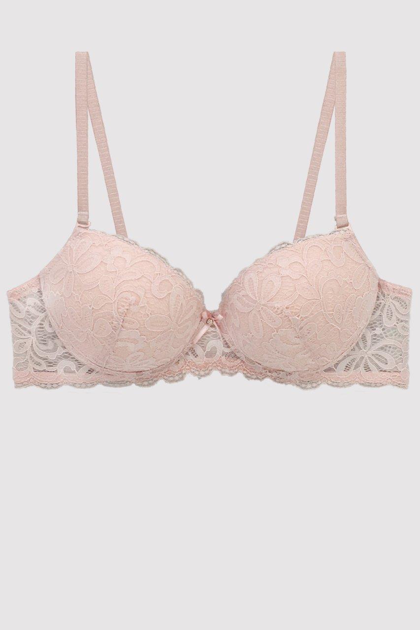 Pierre Cardin 6302 Balenli Desteksiz Tek Sütyen - PUDRA