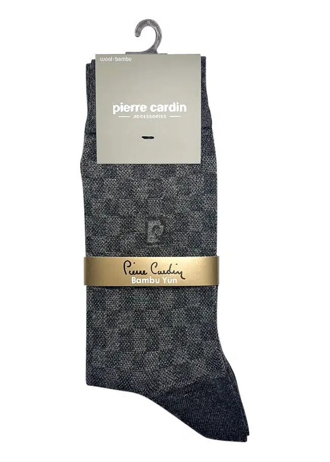 Pierre Cardin 633 Frey Bambu Yün Erkek Çorap - ANTRASİT
