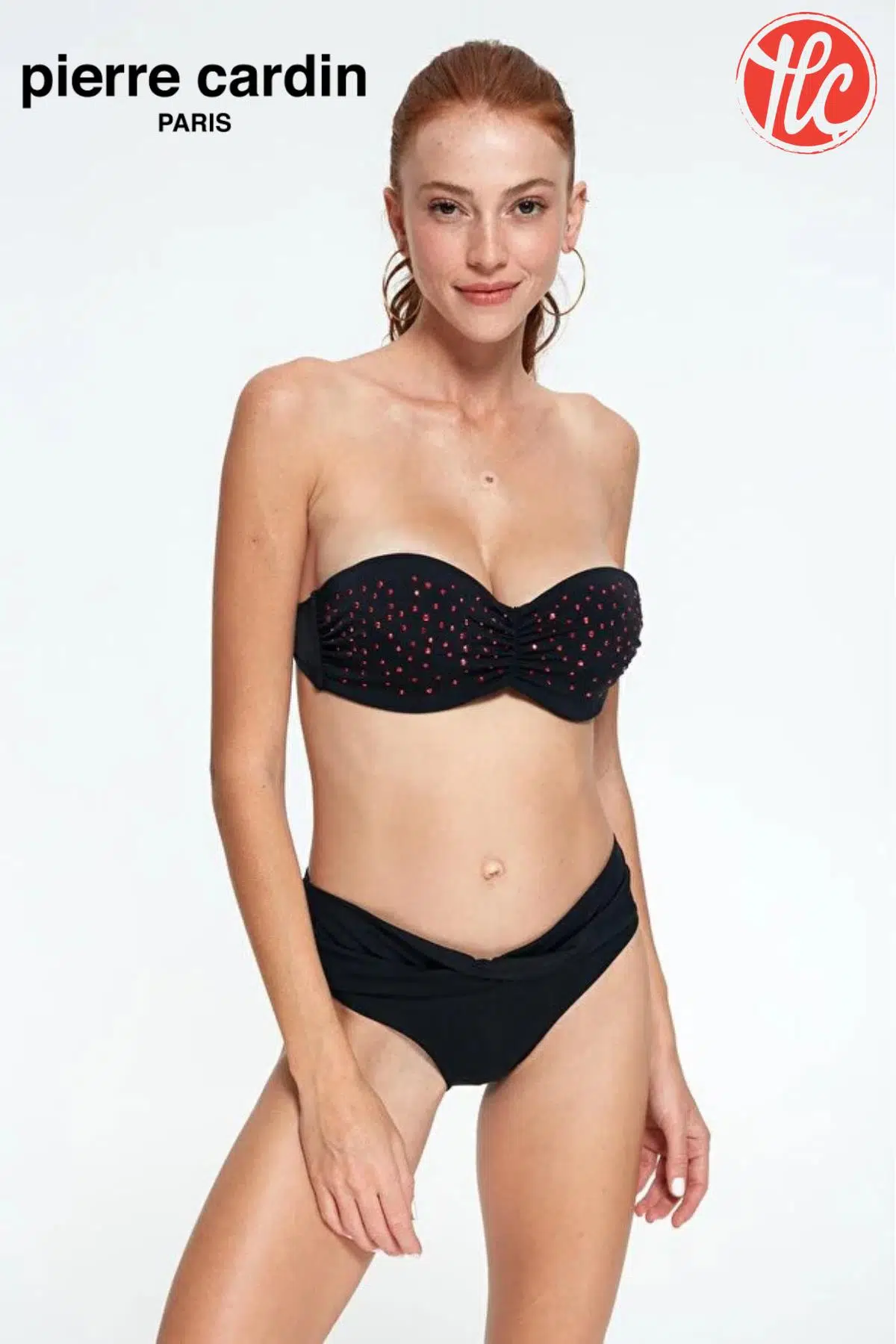 Pierre Cardin Straplez Kaplı Bikini Takım 217310 Siyah - SİYAH