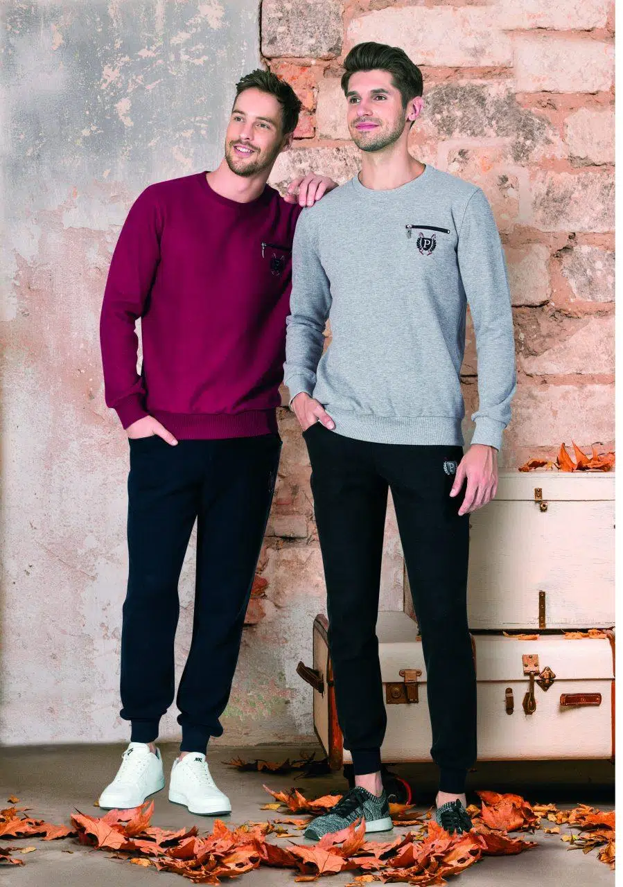 Polat 875 Erkek Eşofman Takımı - BORDO