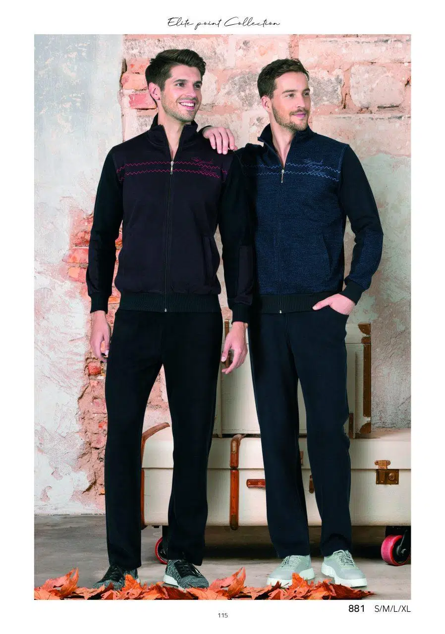 Polat 881 Erkek Eşofman Takımı - BORDO