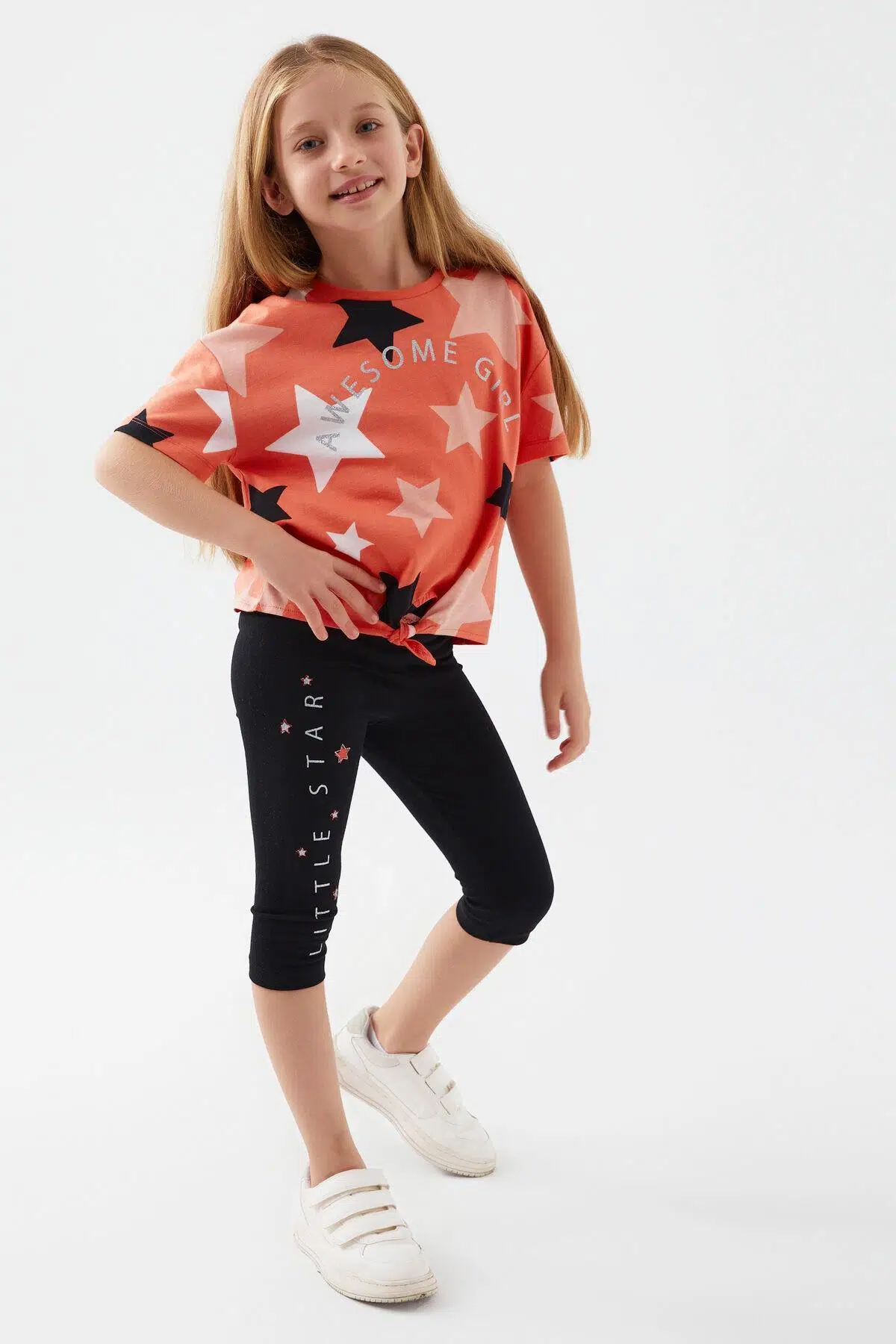 Roly Poly 3071 Awesome Girl Kız Çocuk Kapri Takım - YEŞİL