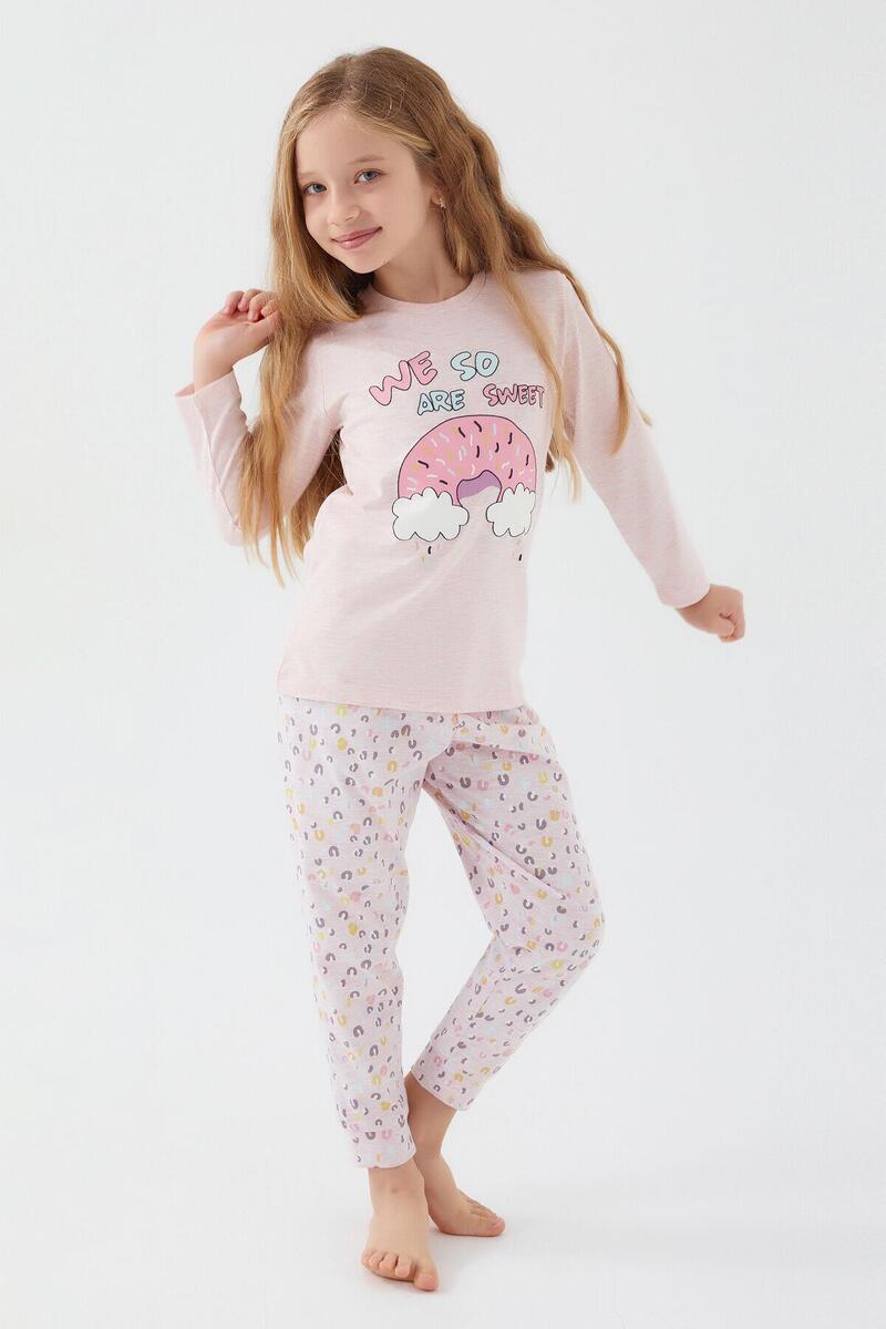 Roly Poly 3098 We So Sweet Melanj Kız Çocuk Pijama Takım - PEMBE