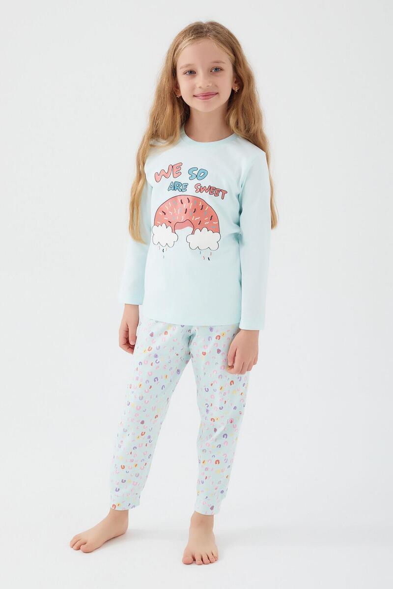 Roly Poly 3098 We So Sweet Melanj Kız Çocuk Pijama Takım - NİL