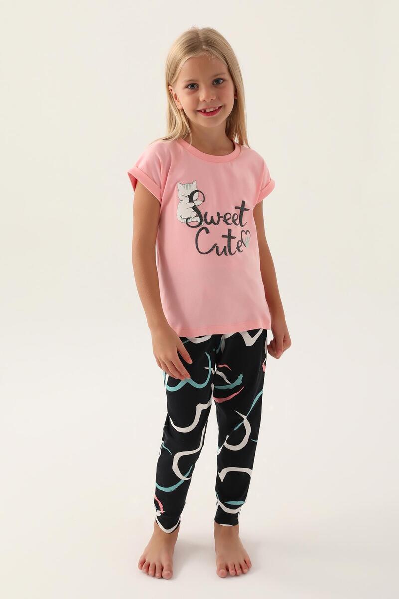 Roly Poly 3399 Garson Sweet Kız Çocuk Pijama Takımı - SOMON