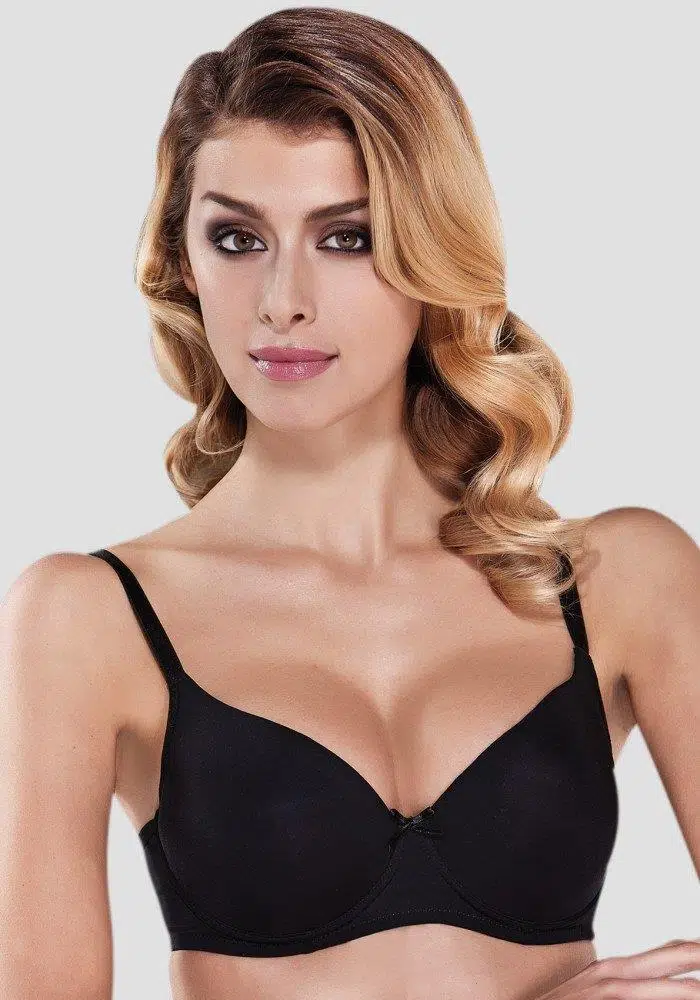 Ten 540111001 Dolgulu Sütyen - SİYAH