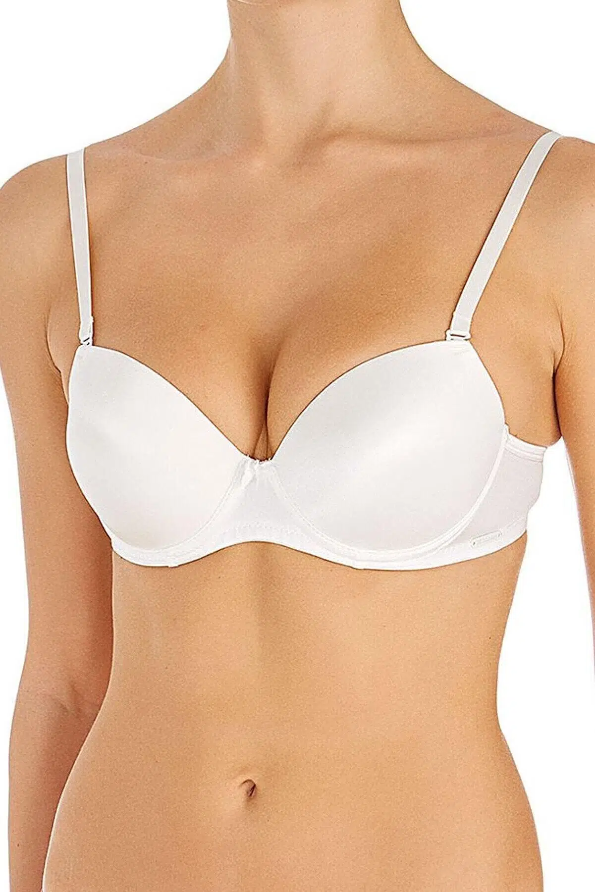 U.S. Polo Assn 66142 Kulaksız İçi Boş Sütyen - EKRU