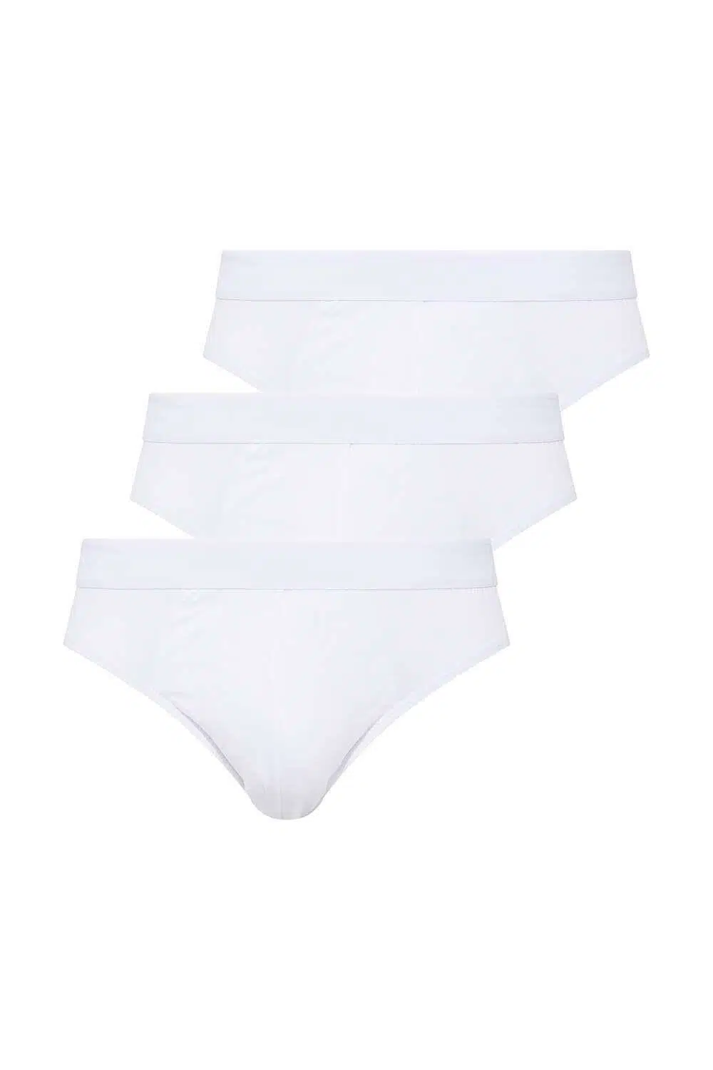 U.S. Polo Assn. 80177 Erkek Modal 3 Lü Slip Külot - BEYAZ