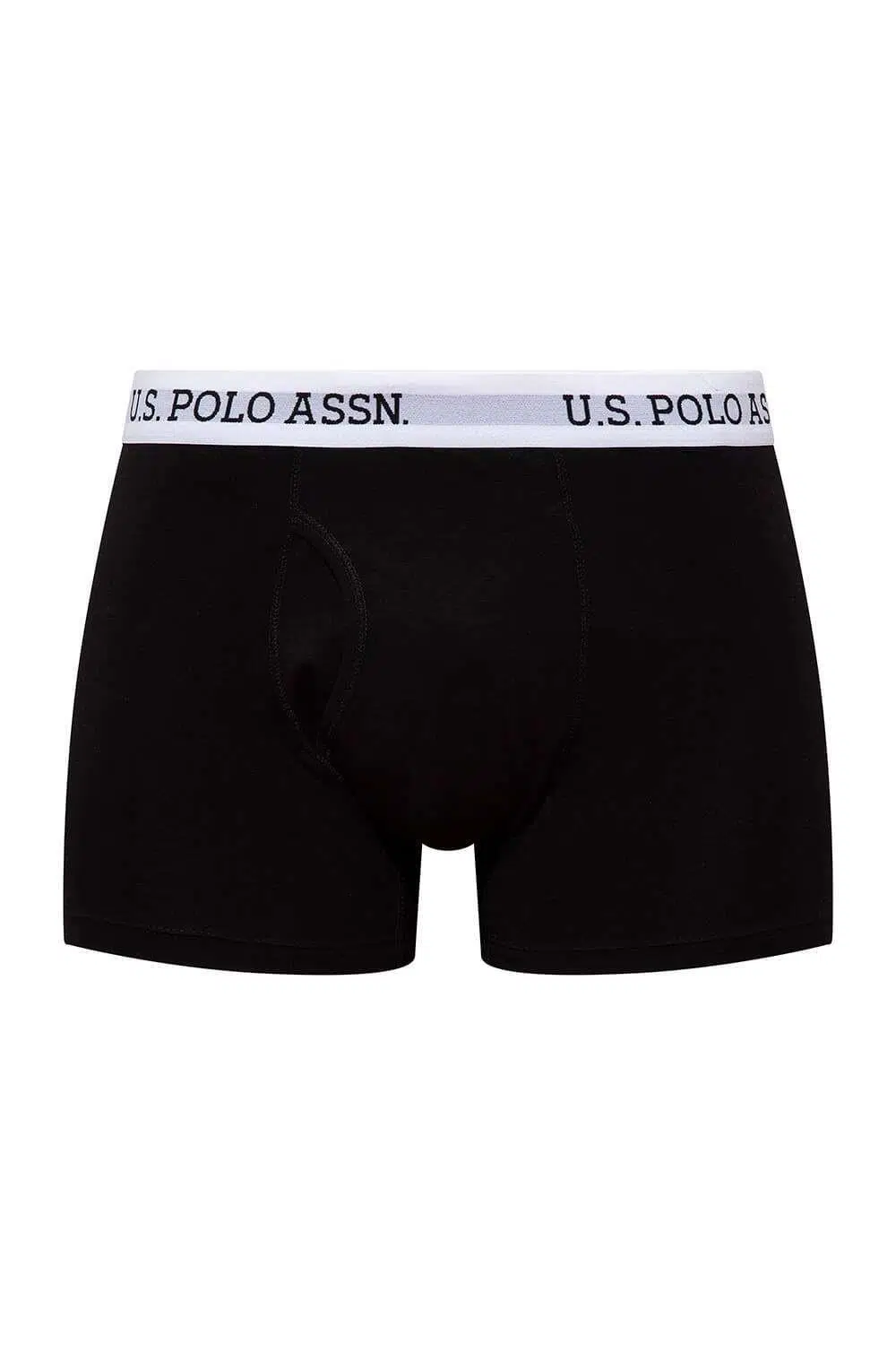 U.S. Polo Assn. 80451 Erkek Tekli Cepli Boxer - SİYAH