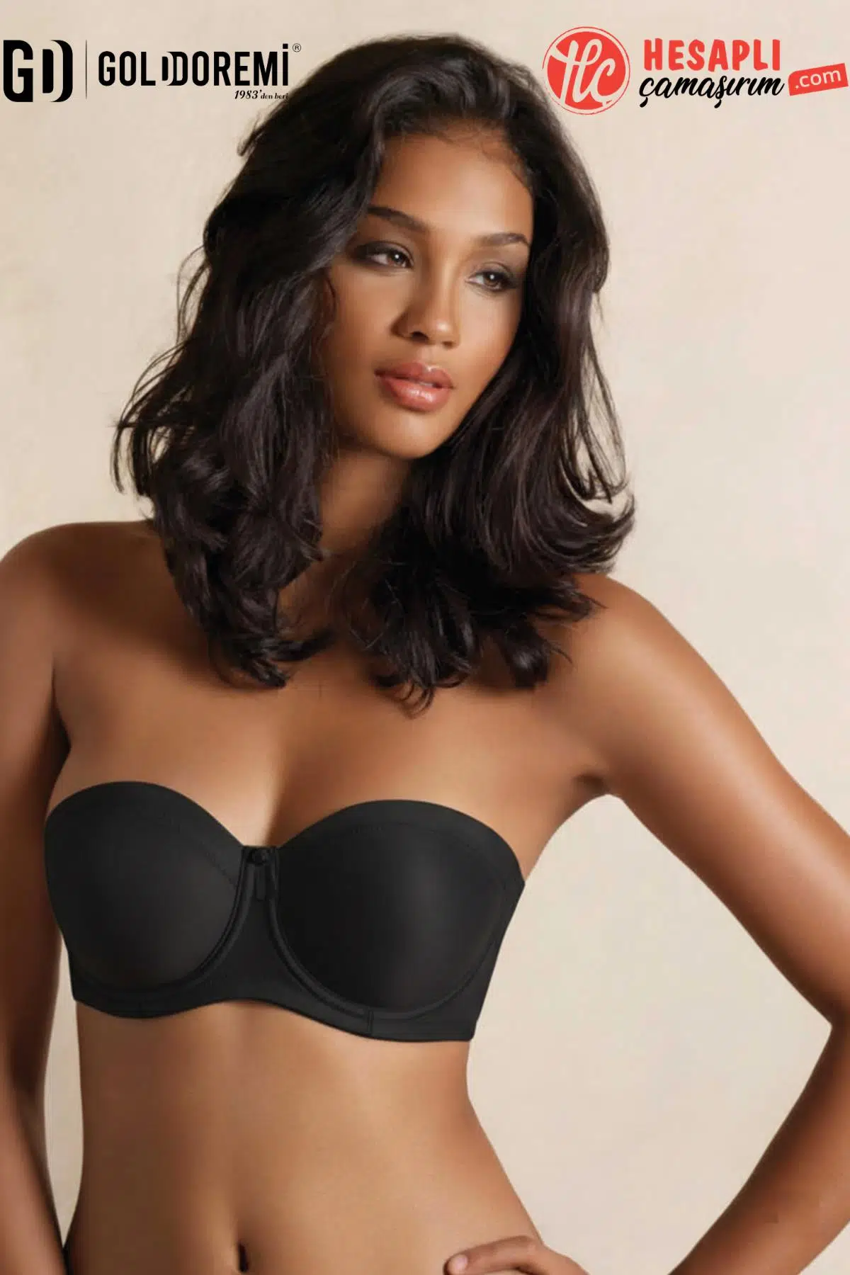 Yeni İnci Premium Kadın Balenli Toparlayıcı Minimizer Desteksiz Askıları Çıkabilen Kutulu Tek Sütyen