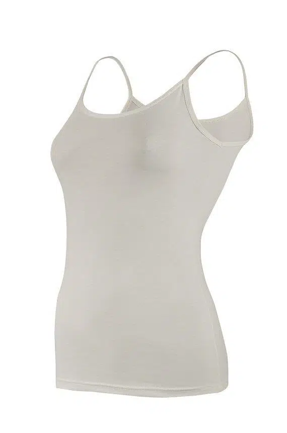 Yıldız 2174 Ekru Likralı İp Askılı Kadın Atlet - EKRU