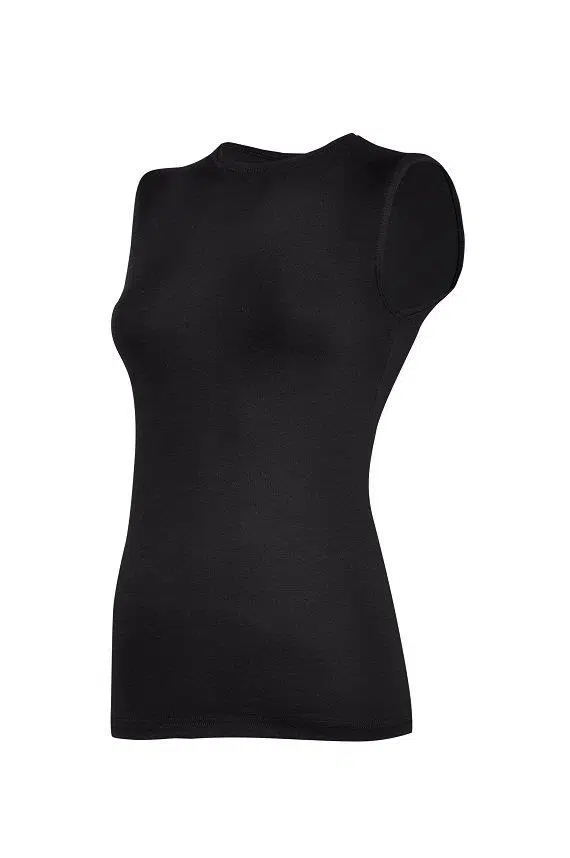 Yıldız 2236 Siyah Likralı Sıfır Kol Kadın Atlet - SİYAH