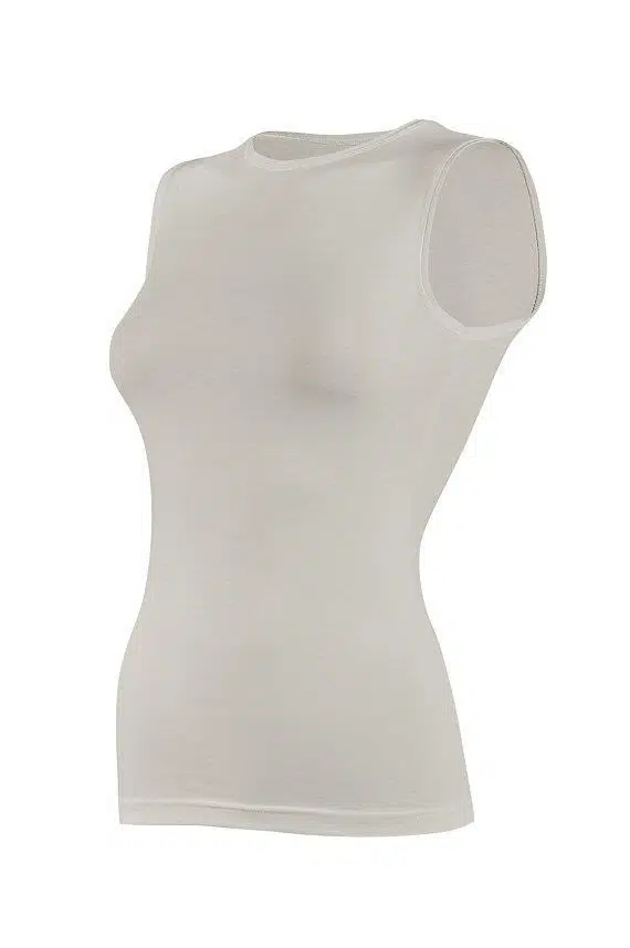 Yıldız 2237 Ekru Likralı Sıfır Kol Kadın Atlet - EKRU