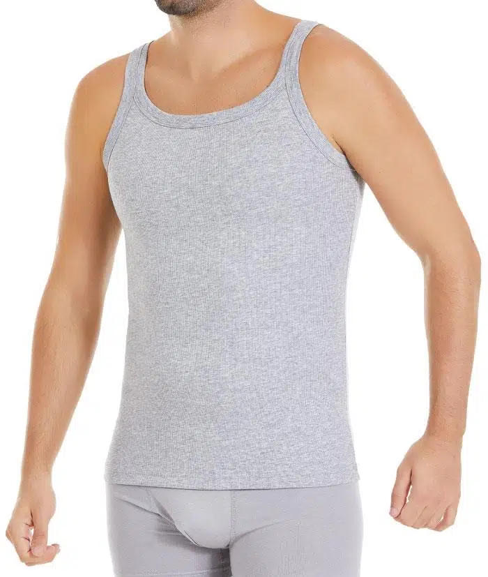 Yıldız 312 Erkek Likralı Kaşkorse Bady Atlet - GRİ