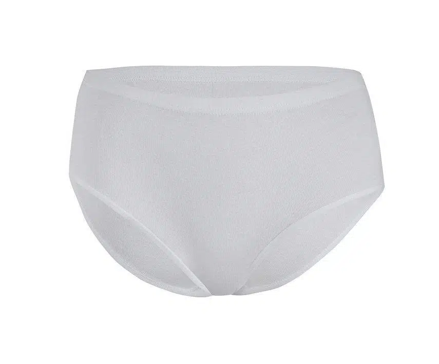 Yıldız 3580 Biyeli Yüksek Bel Kadın Bato Külot - BEYAZ