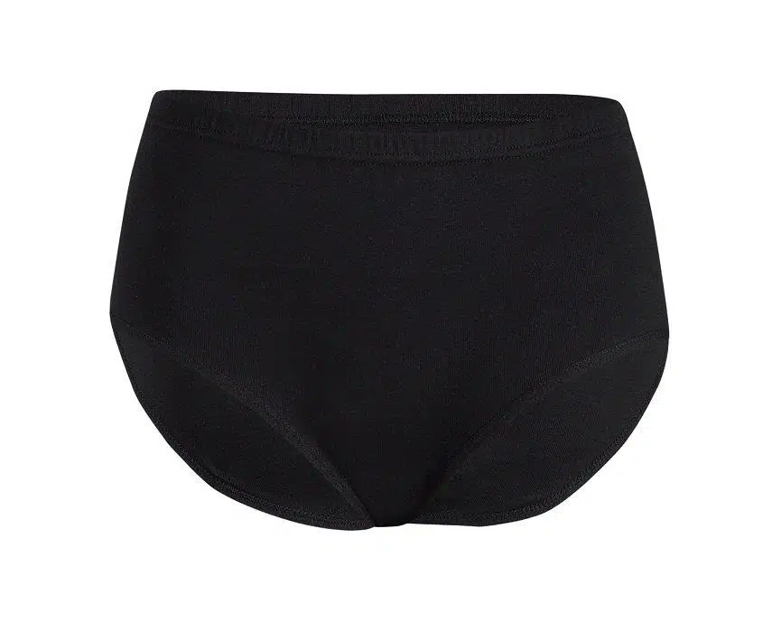 Yıldız 3581 Battal Siyah Biyeli Yüksek Bel Kadın Bato Külot - SİYAH