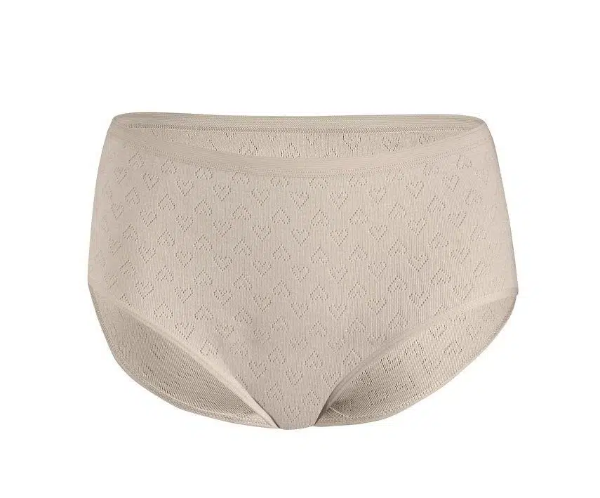 Yıldız 3591 Ten Kalpli Yüksek Bel Kadın Bato Külot - TEN