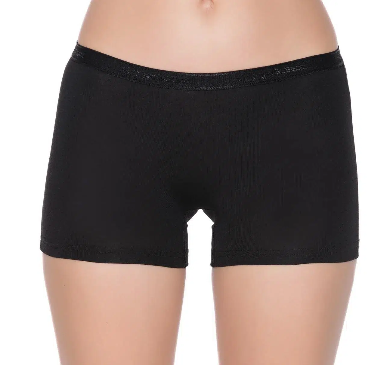 Yıldız 3625 Kadın Siyah Modal Kemerli Boxer - SİYAH