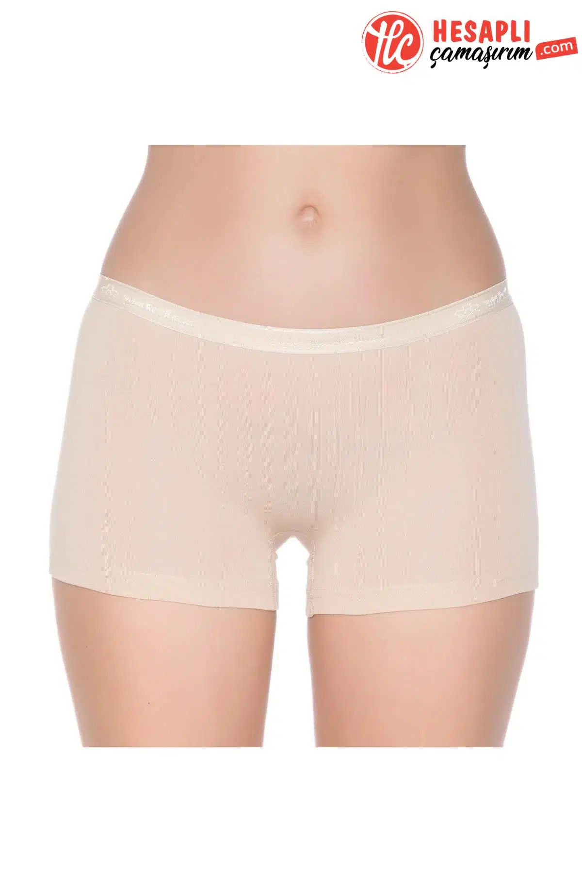 Yıldız 3630 Kadın Ten Modal Pamuklu Rahat Kemerli Boxer