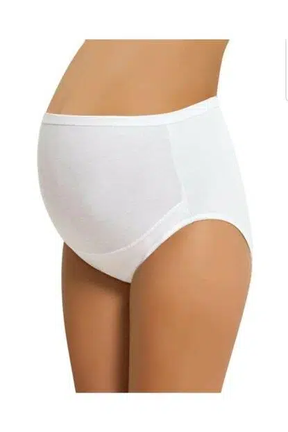 Yıldız 3640 Likralı Pamuk Beyaz Hamile Külot - BEYAZ