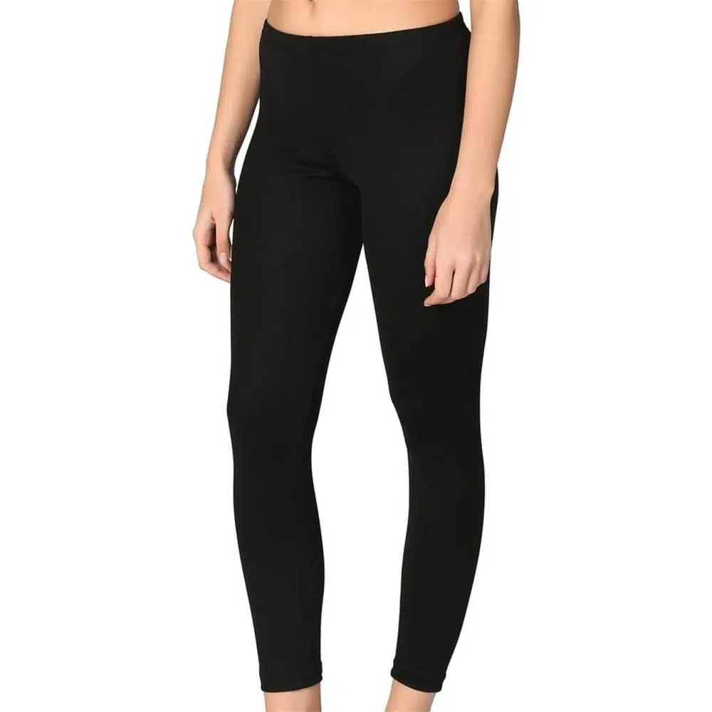 Yıldız 3645 Kadın Likralı Uzun Tayt Siyah - SİYAH