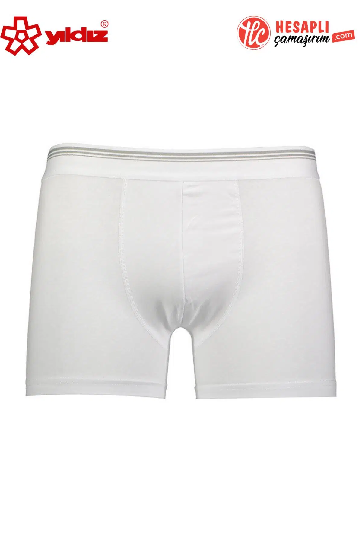 Yıldız 365 Erkek Pamuklu Rahat Likralı Formen Tekli Boxer