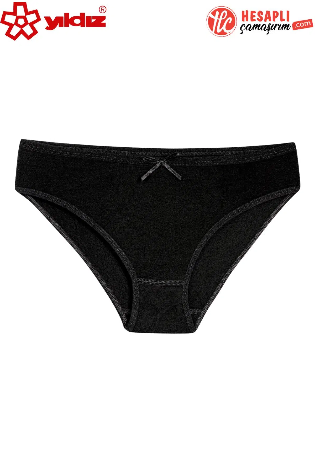 Yıldız 3911 Kadın Normal Bel Likralı Nefes Alabilen Bambu Kumaş Esnek Bikini Slip Külot