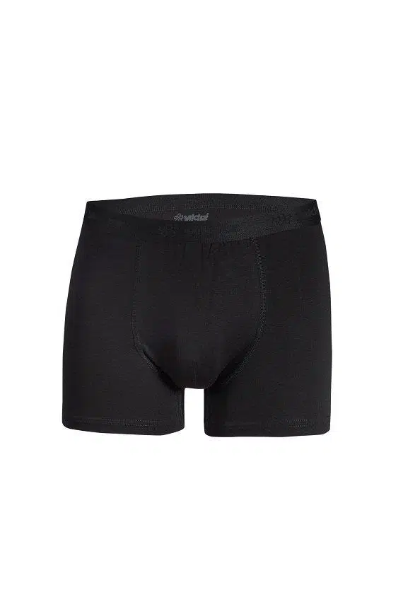 Yıldız 40 Erkek Siyah Terletmez Modal Kumaş Likralı Boxer