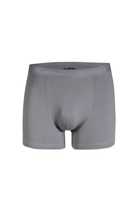 Yıldız 41 Gri Modal Likralı Boxer - GRİ