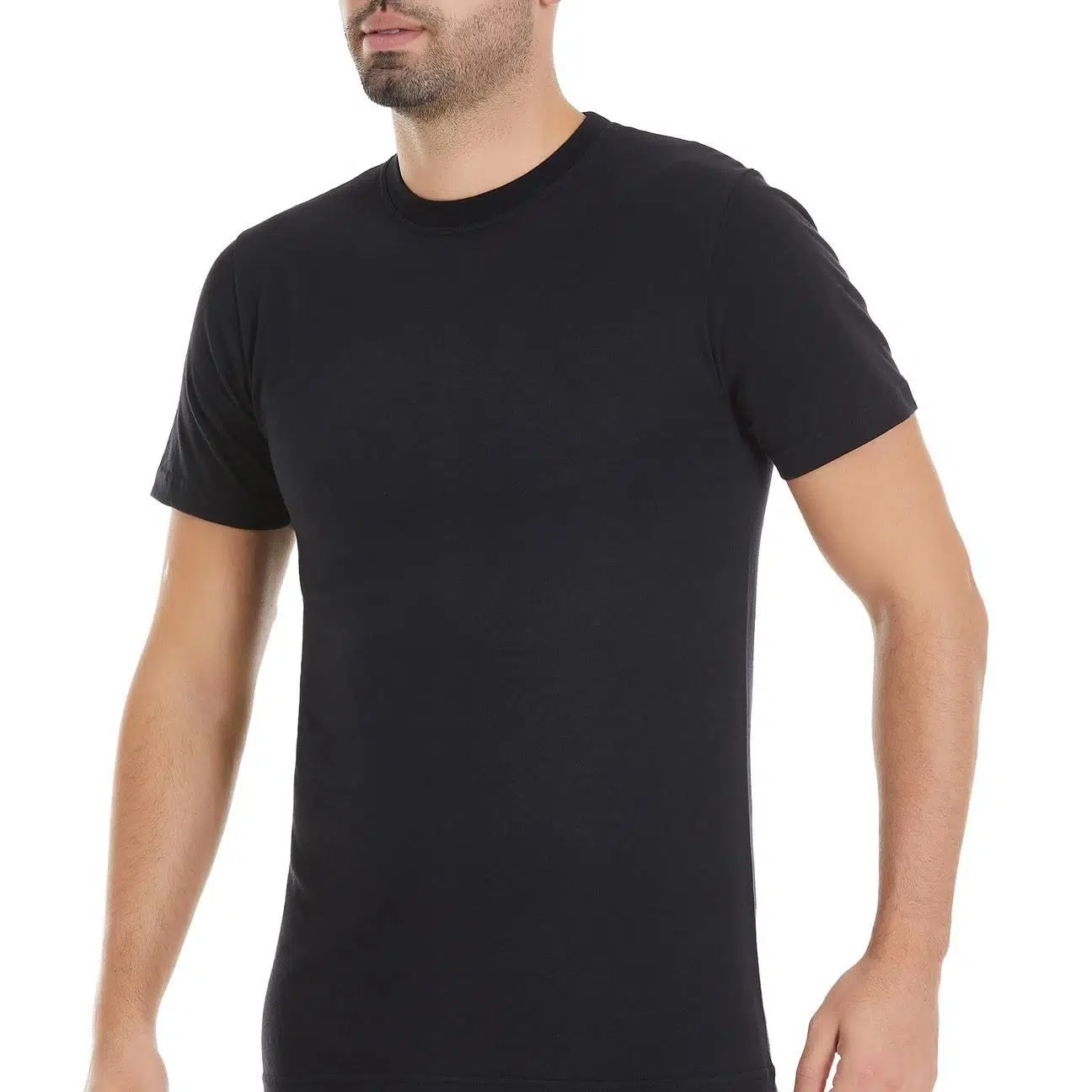 Yıldız 51 Battal Süprem Doktor Yaka Siyah Fanila - SİYAH