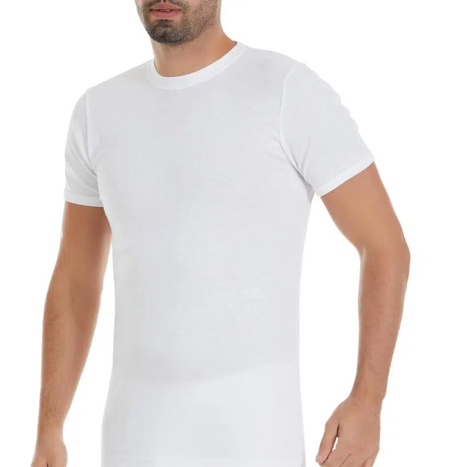 Yıldız 56 Erkek Ribana Doktor Yaka Atlet - BEYAZ